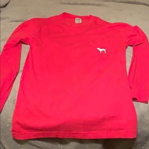 PINK long sleeved t shirt